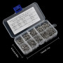 800Pcs Kit d'Assortiment de Vis Autotaraudeuses M2 en Acier Inoxydable, 8 Taille à Tête Fraisée à Empreinte Cruciforme Vis Avec 