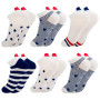 Chaussette Femme Coeur Fantaisie Chaussette Femme Courte 6 Paires Chaussettes Invisibles Femme Sport 36-39 Coton Soquette Femme