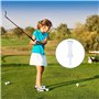 SYEYCW 105 Pièces Golf Tees Plastique, Durable Tees Golf, Réutilisable Incassables Tees de Golf, Portable Castle Tee de Golf en