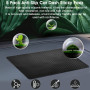 SNAGAROG 5 Pcs Tapis Antidérapant en Silicone Tapis de Voiture Collant Tapis Tableau de Bord de 2 Tailles Anti Glisse Tapis Tapi