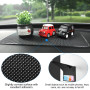 SNAGAROG 5 Pcs Tapis Antidérapant en Silicone Tapis de Voiture Collant Tapis Tableau de Bord de 2 Tailles Anti Glisse Tapis Tapi