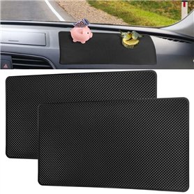 VCRANONR 2 PCS Tapis de Tableau de Bord en PVC 27*15cm Tapis Antidérapant Voiture Réutilisable Tapis Antidérapant Tableau de Bor VCRANONR 2 PCS Tapis de Tableau de Bord en PVC 27*15cm Tapis Antidérapant Voiture Réutilisable Tapis Antidérapant Tableau de Bor