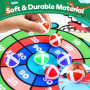RXKFIGX Cible de Fléchettes pour Enfants,76cm Thème Planche de Fléchettes pour Enfants,Jouet de Société avec 12 Balles Collantes