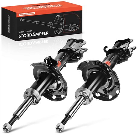Frankberg 2x Amortisseur à gaz Pression du gaz Essieu Avant Compatibles avec Combo 2001-2012 Corsa C 2000-2012 Meriva 2003-2010