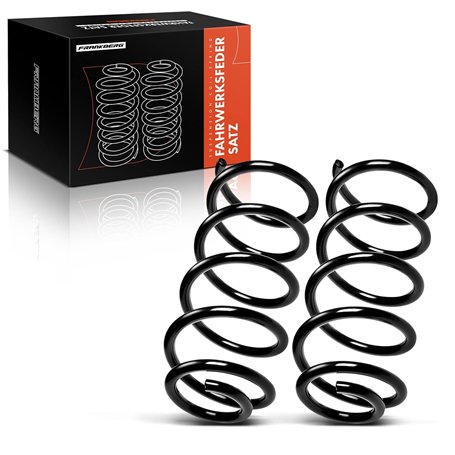 Frankberg 2x Ressorts de suspension Essieu Arrière Compatibles avec Cabrio 2000-2004 City-Coupé 1999-2004 Fortwo Cabrio 2004-200