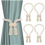 LPEPLL Set de 4 Attaches Rideaux Magnétiques