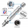 Tunejoy Clé à Bougie Allumage Douille de Bougie d'allumage Pivotante 14mm/16mm avec Magnétiques pour Retirer Les Bougies D'allum