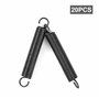 GUNGY Ressort de Traction 20mm Ressorts de Tension avec Crochets Ressorts en Fil de piano Diamètre du Fil 0,4mm Diamètre Extérie