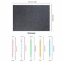 Papier de Carbone 100 Feuilles A4 Noir Graphite Transfert Papier avec 5 Pcs Stylet à Embosser pour Bois Toile