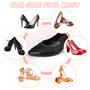 Yesaler Coussinets d'Avant-pied Demi Semelles 4 Paires Coussinet Semelles Antidérapantes Avant Pied Les Femmes Transparent pour
