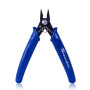 SPEEDWOX 5 Inch Flush Cut Wire Cutters Small Flush Cutter Pliers Diagonal Side Cutting Plier Mini Electronic Scissors Micro Shea