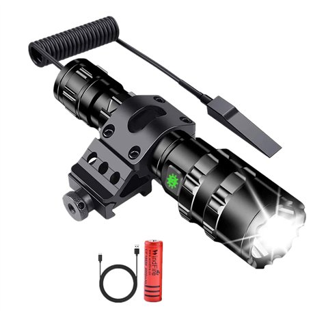 Lampe de poche de chasse tactique 90000 lumens