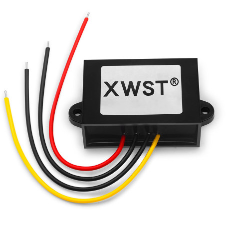 XWST Convertisseur d'alimentation 15V-85V 24V36V48V60V72V80V85V à 12V Régulateur de Tension 5A 60V Adaptateur D'onduleur D'alime