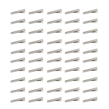 MaoNativey 50Pcs Pinces Crocodiles Cheveux