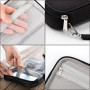 QIMEI-SHOP Sac de Rangement Câbles Petit Electroniques Portable Pochette Rangement Imperméable Organisateur pour Banque d'alimen