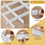 10 Pcs Grille Diviseur de Tiroir 40,5 cm DIY Organisateur de Tiroir Séparateur de Tiroir Réglable Grille Tiroir Organisateur en 