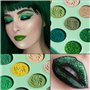 Afflano Eyeshadow Avocado Green Glitter Matte Professionnel