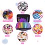 YUTUY Diamond Painting Accessoires,Boite Diamond Painting Rangement,avec 70 Boîte de Rangement en Diamant pour Complet Broderie