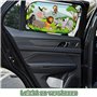 Pare Soleil Voiture bébé ，Chaussette Voiture Soleil，Enfant Sombre avec Protection UV certifiée，Motif des Animaux chausette Solei