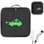 Sac de Rangement pour Câble de Recharge Voiture Électrique – Étanche et Antidérapant – Compatible Type 1 & Type 2 – Sac Organisa