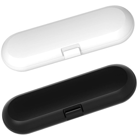 Liekadijiae 2 Pièces Étui de Rangement pour Brosse à Dents électrique