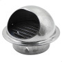 Ventilation Grille Grille d'aération ronde en acier inoxydable 304 - Rond Grille de Ventilation pour pot d'échappement de mur ex