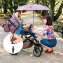 90 cm Parasol Poussette Bébé Universelle