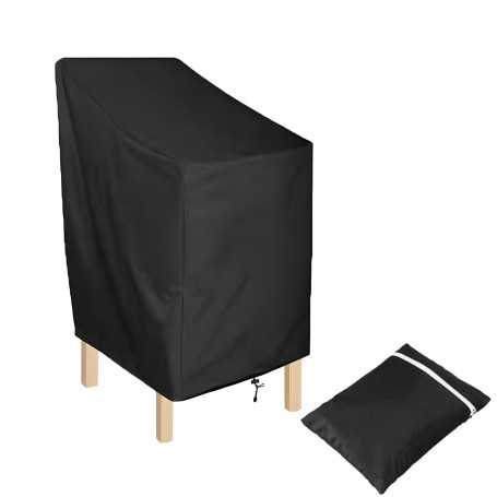 Tkxjry 64 x 64 x 120/70 cm Housse Chaise Jardin