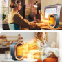 Mini Radiateur Soufflant à Économie d'Énergie Chauffage Soufflant Électrique Radiateur Soufflant Chauffage d'appoint 1500W Avec 