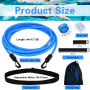 SLTAXAR Résistance Elastique Nage Piscine Ceinture de Nage Piscine Caoutchouc Piscine Ceinture Élastique Ceinture de Natation po