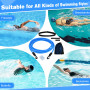 SLTAXAR Résistance Elastique Nage Piscine Ceinture de Nage Piscine Caoutchouc Piscine Ceinture Élastique Ceinture de Natation po
