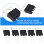 XZEIT RFP30N06LE 30A 60V N-Channel Power Mosfet TO-220 ESD évalué pour Arduino, Canal redresseur Performance, Transistor Audio T