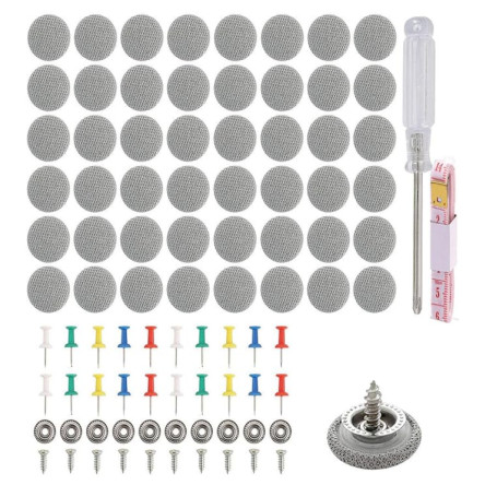 Eowppue Lot de 132 Boutons de RéParation de Ciel de Toit