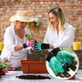 TRKETK 2 Paires de Gants de Jardin avec Griffes, Gants de Jardin Imperméables de Qualité Supérieure Gants de Travail avec 8 Grif