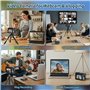 4K Appareil Photo Numérique 50MP Autofocus Compact Caméra avec 2.8'' Écran Rabattable 180° Digital Camera Zoom Numérique 16X ave