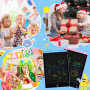 Lot de 2 Tablettes D'écriture LCD 8,5 Pouces Ardoise Magique Enfant, Tablette écriture Lcd, Cadeau Fille 3 Ans, Jouet Effaçable,