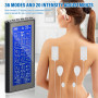 Électrostimulateur Musculaire 3 EN 1 TENS EMS Stimulateur Musculaire 36 Programmes et 20 Intensité Réglable Stimulation Électriq