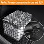 Filets pour Auto Filet pour Coffre de Voiture 60 x 80 cm Bagages Fixe en Extensible