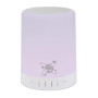 Manhattan 165235 Sound Science Haut-Parleur Bluetooth à LED sans Fil avec 6 Couleurs et Commandes intégrées et Fente pour Carte
