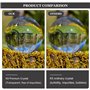 Boule en cristal K9 - 80 mm - Avec support - Boule en verre transparent - Pour photographie - Accessoire de photographie - Boule