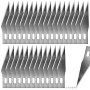 Lot de 120 lames de scalpel pour travaux manuels