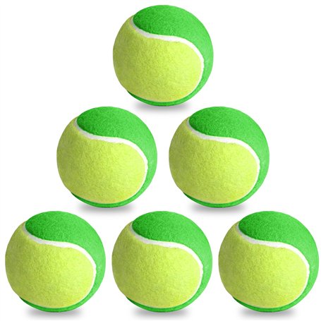 Stage1 Lot de 6 balles de tennis