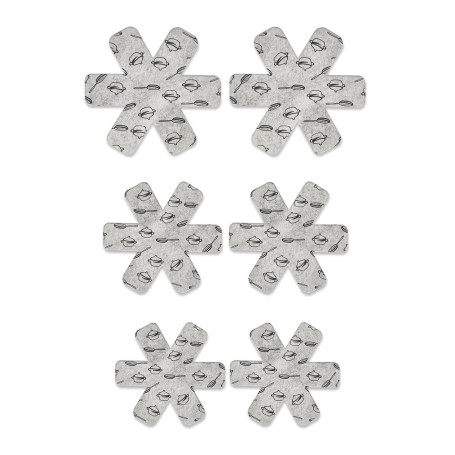 Lot de 6 Protections de casseroles