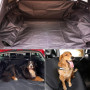 FINEVERNEK Protection Coffre Voiture Chien, Imperméable et Antidérapant Housse Voiture Chien avec Protection Latérale, Convient 