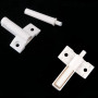 10 Pièces Amortisseur de Porte de Meuble Armoire Loquets à Libération Tactile Push Système Tampon fermetures de porte Non Magnét