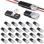 mizikuu 25 Pièces Connecteurs de Fil Basse Tension