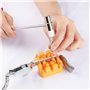 Lot de 147 outils de réparation de montre - Ensemble d'outils de barre à ressort - Outil de connexion de montre - Ouvre-dos - Ki