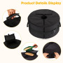 Riisoyu Sac de Poids de Base pour Parasol, Sac de Poids de Parapluie pour Sacs de Sable de Parasol en surplomb Support de Poids 