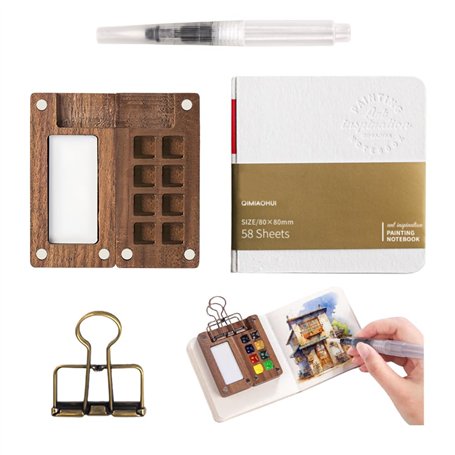 GIDWRIY Kit Aquarelle Voyage