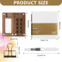 Mini Palette Aquarelle Portable Bois